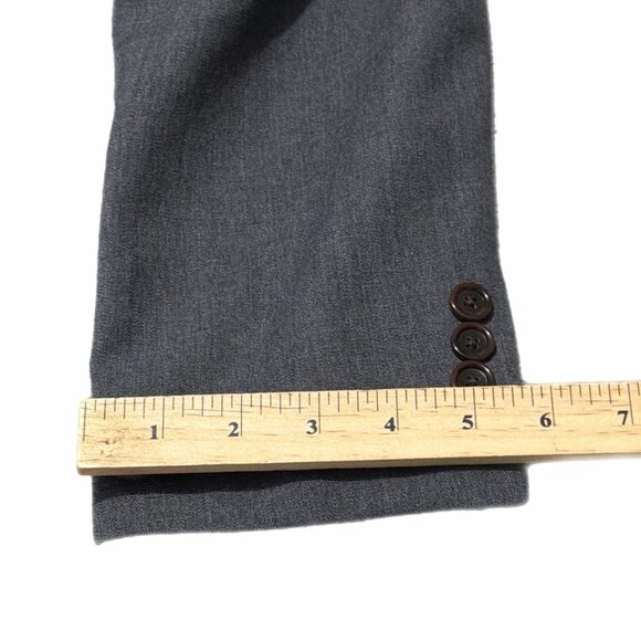 J Crew Jacket Mens 40R Gray Ludlow Sport Lux Minimalist Gentleman Intelectual - Picture 9 of 16